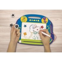 Ardoise Magnétique Enfant - LEXIBOOK - Dinosaure - Multicolore - Effa