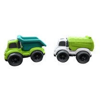 Petites Voitures - Pack de 2 camions - LEXIBOOK - Vert - Pour bébé a