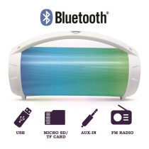 FLASHBOOM Enceinte Bluetooth portable entierement lumineuse avec micro