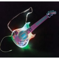 Guitare électronique lumineuse avec lunettes équipées d'un micro -