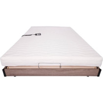 Ensemble relaxation matelas + sommier électrique 140x190 - Mousse - F