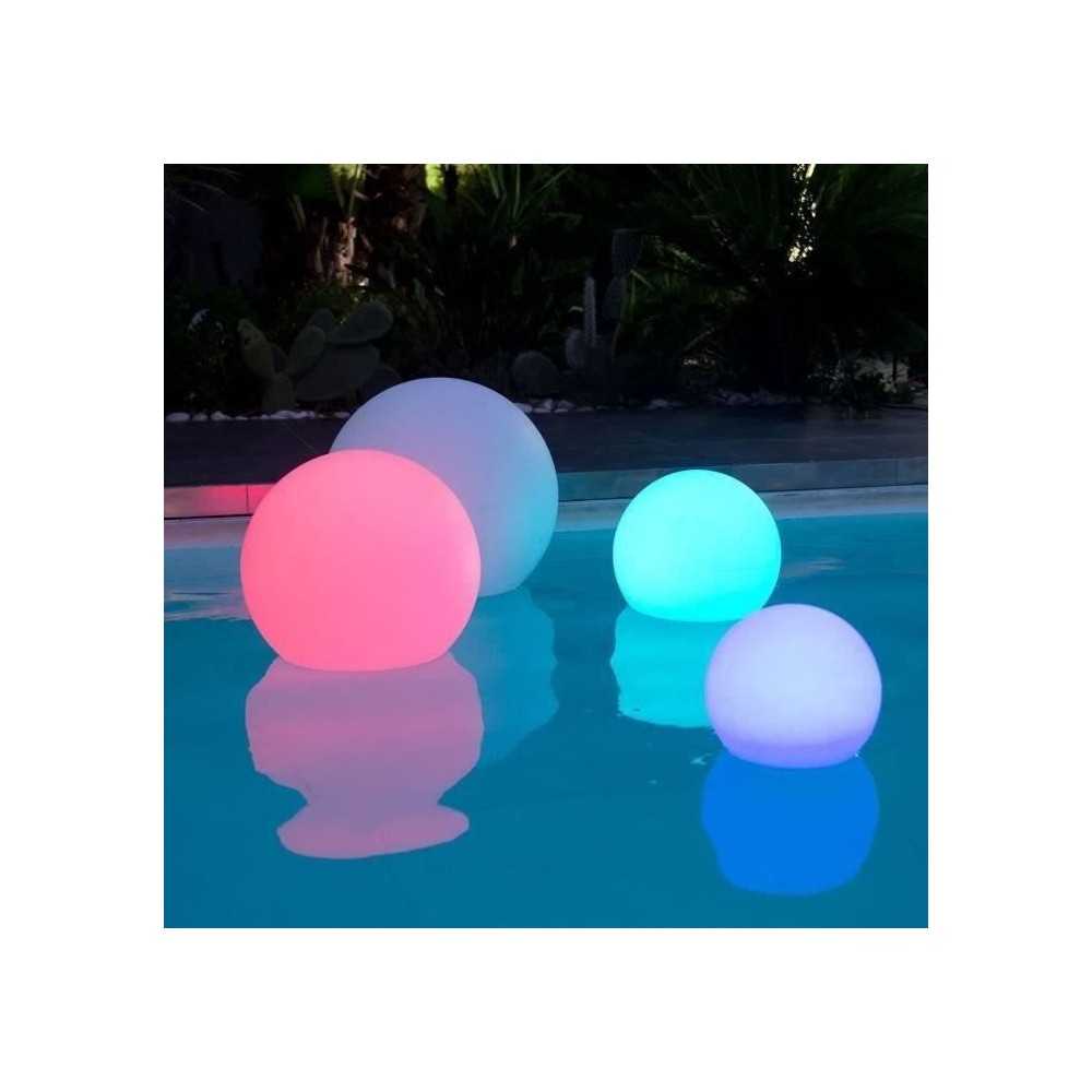 LUMISKY Sphere Led sans fil télécommandable 30 cm - Multicolore