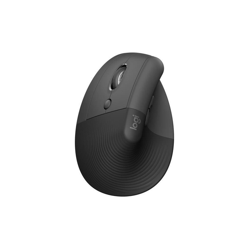 Souris ergonomique - Sans fil - Logitech - Gaucher - Graphite