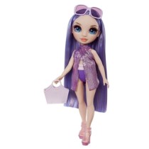 Rainbow High Swim & Style - Poupée mannequin ariculée 27 cm - Violet