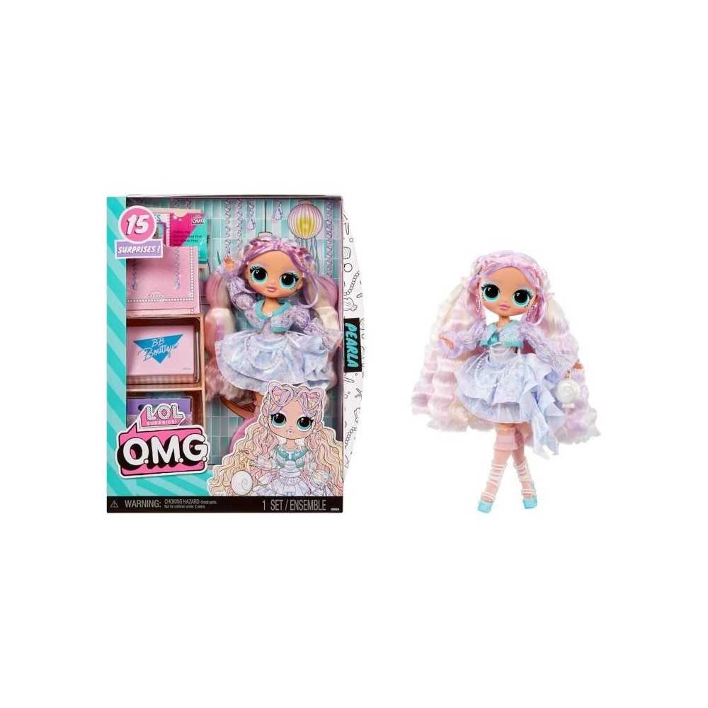 L.O.L. Surprise OMG - Poupée mannequin - Pearl - Poupée 24 cm et acc