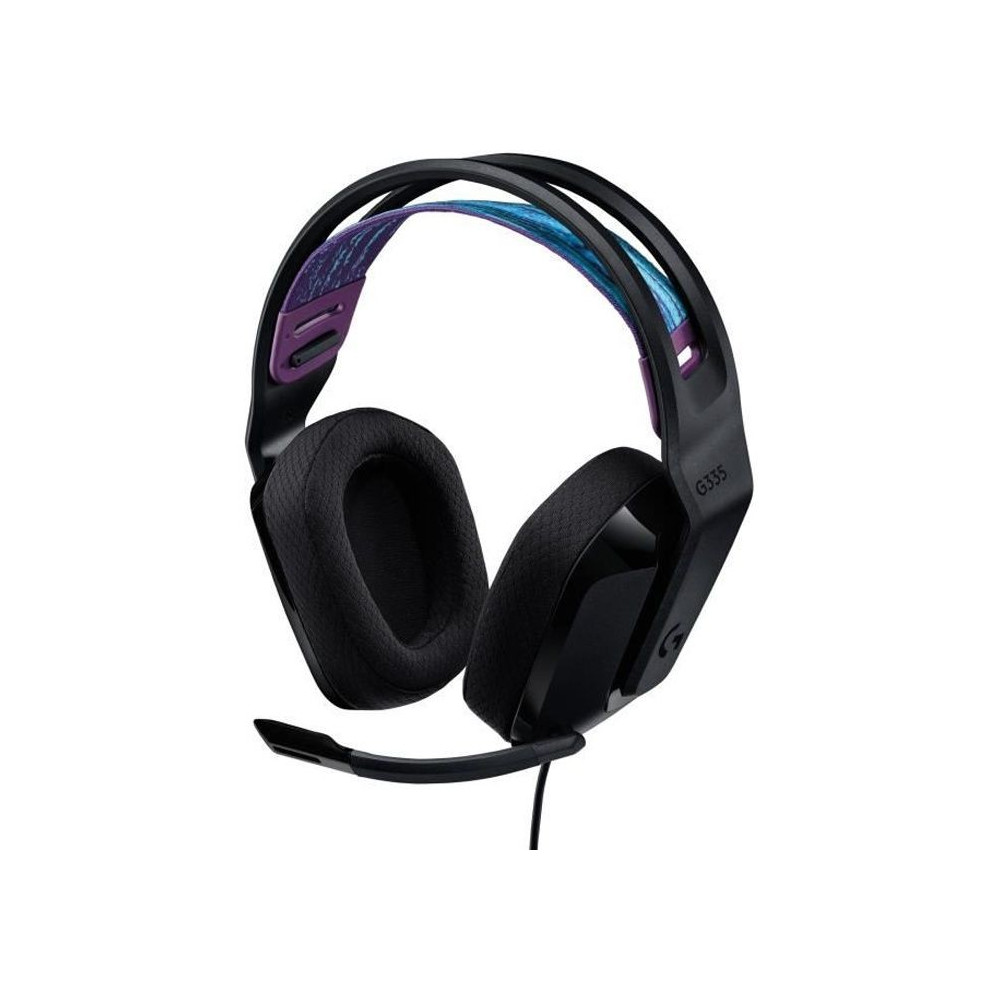 Casque gamer - Filaire - Logitech G - G335 - Léger - Noir