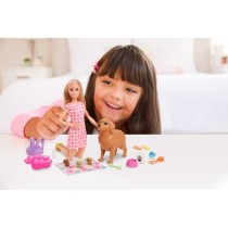 Barbie - Coffret naissance des chiots - Poupée mannequin - Des 3 ans