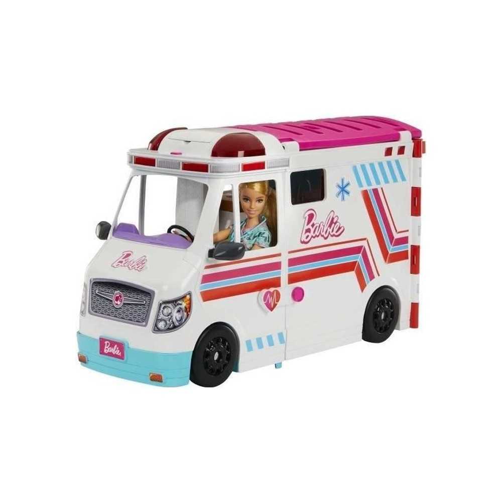 Barbie-Véhicule Médical-Coffret ambulance et clinique et accessoires