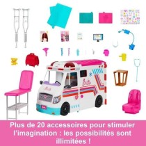 Barbie-Véhicule Médical-Coffret ambulance et clinique et accessoires