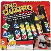 Mattel Games - UNO-Quatro-Jeu pour adulte, soirée en famille et soir