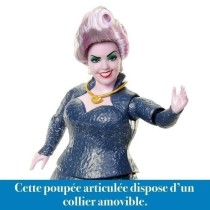 Disney-Poupée La Petite Sirene Ursula, avec accessoire HLX12