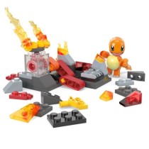 MEGA-Pokémon-Danse Flammes de Salameche-Coffret a construire (81 pcs