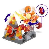 MEGA-Pokémon-Danse Flammes de Salameche-Coffret a construire (81 pcs