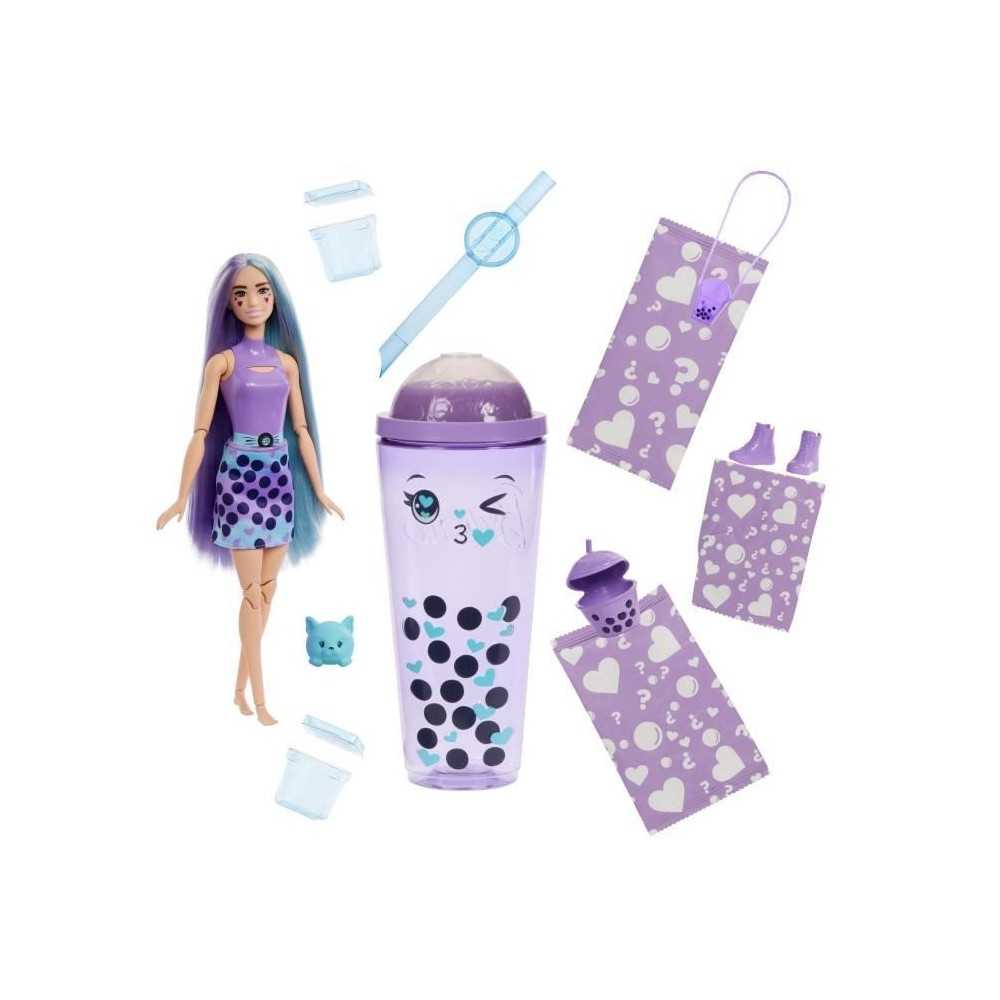 Barbie-Pop Reveal-Poupée parfumée série Bubble Tea avec accessoires