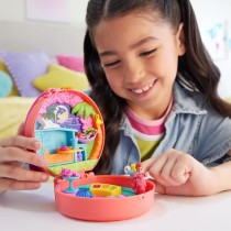 Polly Pocket-Aventure en Mobylette-Coffret 2 mini-figurines et animal