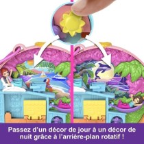 Polly Pocket-Aventure en Mobylette-Coffret 2 mini-figurines et animal