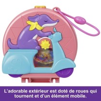 Polly Pocket-Aventure en Mobylette-Coffret 2 mini-figurines et animal