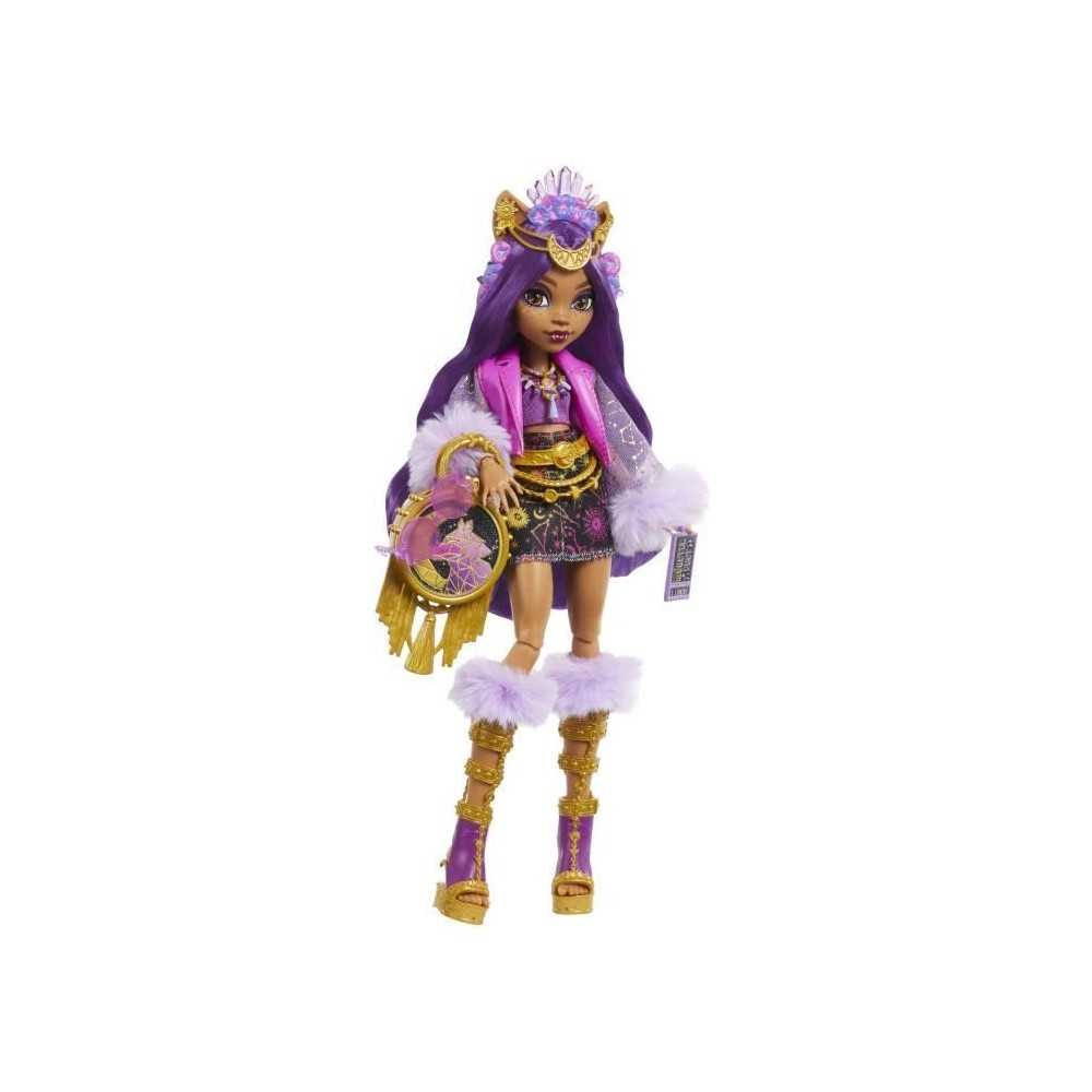 Monster High-Poupée Clawdeen Wolf avec tenue pour le Monster Fest HXH