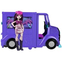 Monster High-Tour Bus Rock Sang-sationnel-Coffret avec poupée et bus