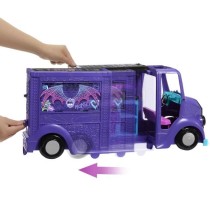 Monster High-Tour Bus Rock Sang-sationnel-Coffret avec poupée et bus