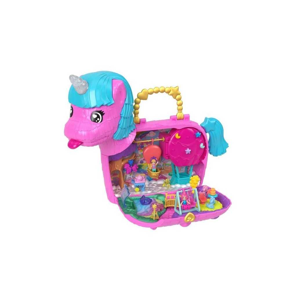 Polly Pocket-Les licornes font la fete-Coffret avec 2 mini-figurines