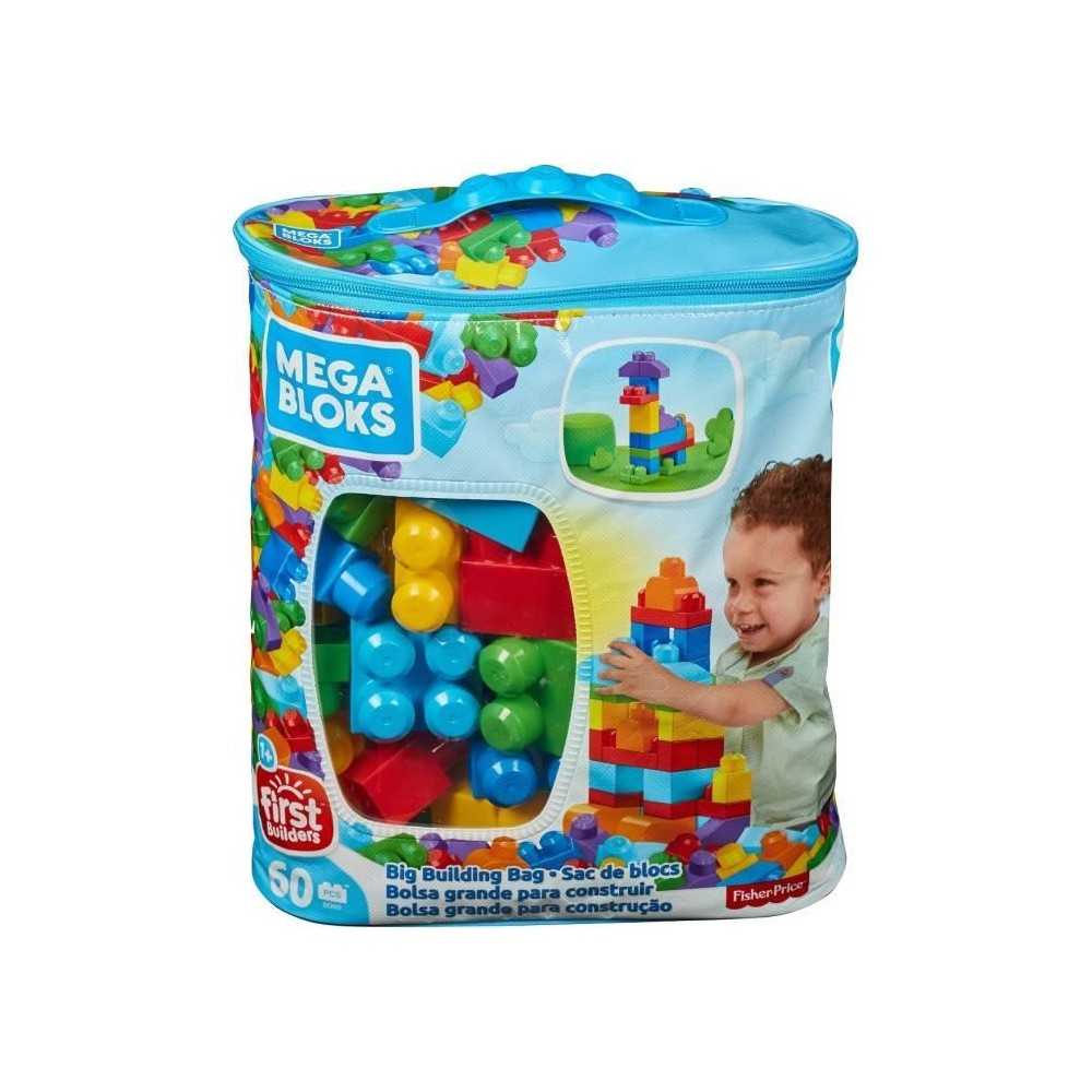 Mega Bloks - Sac Medium Classique 60 briques - Briques de construction