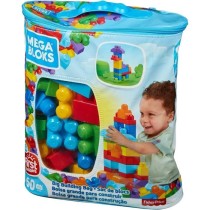 Mega Bloks - Sac Medium Classique 60 briques - Briques de construction