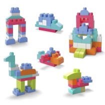 Mega Bloks - Sac Medium Rose 60 briques - Briques de construction - 12