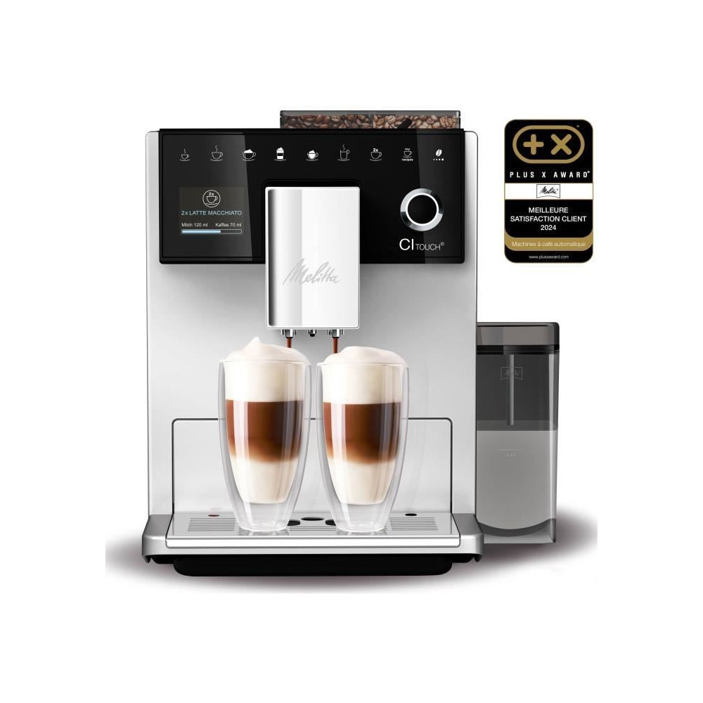 Machine a café avec broyeur MELITTA CI Touch F630-101 -Argent