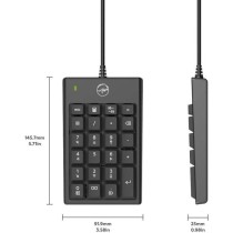 MOBILITY LAB Pavé numérique - USB - Noir - Netbook