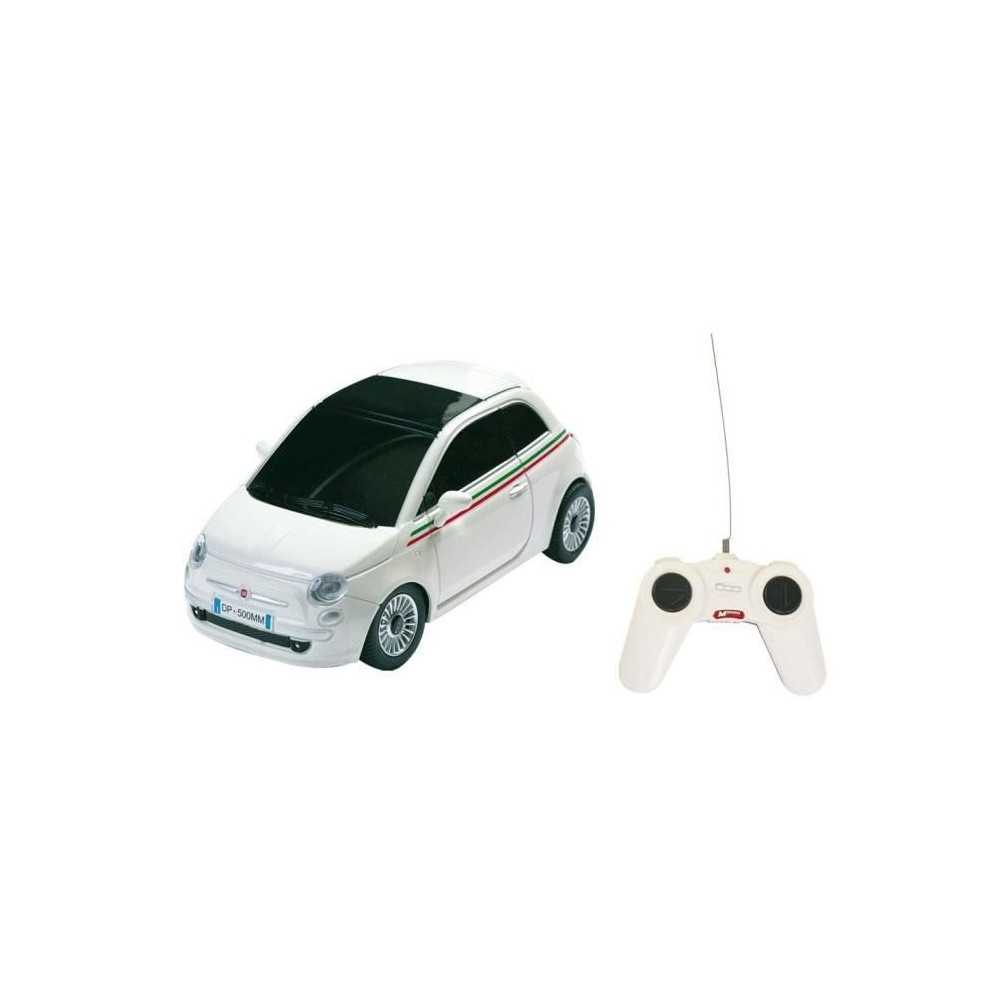 Voiture télécommandée Fiat 500 R/C 1:24 - MONDO - Coloris aléatoir