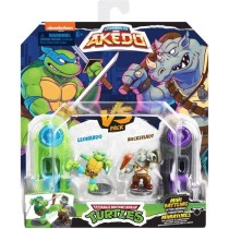 Coffret Tortues Ninja Leonardo vs Kraang - Akedo - Moose Toys - Armes