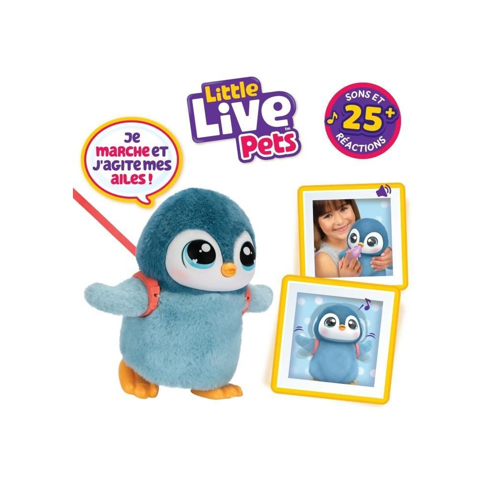 Mon Petit Pingouin - MOOSE TOYS - LITTLE LIVE PETS - Pingouin électro