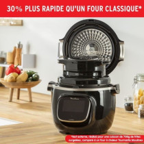 MOULINEX Extra Crisp Cookeo, Couvercle air fryer, Cuisson sans huile,