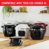 MOULINEX Extra Crisp Cookeo, Couvercle air fryer, Cuisson sans huile,