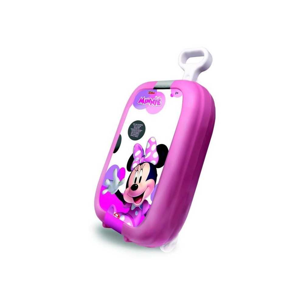 Trolley - MULTIPRINT - 64866 - 7 tampons Minnie, 5 crayons, 18 feutres