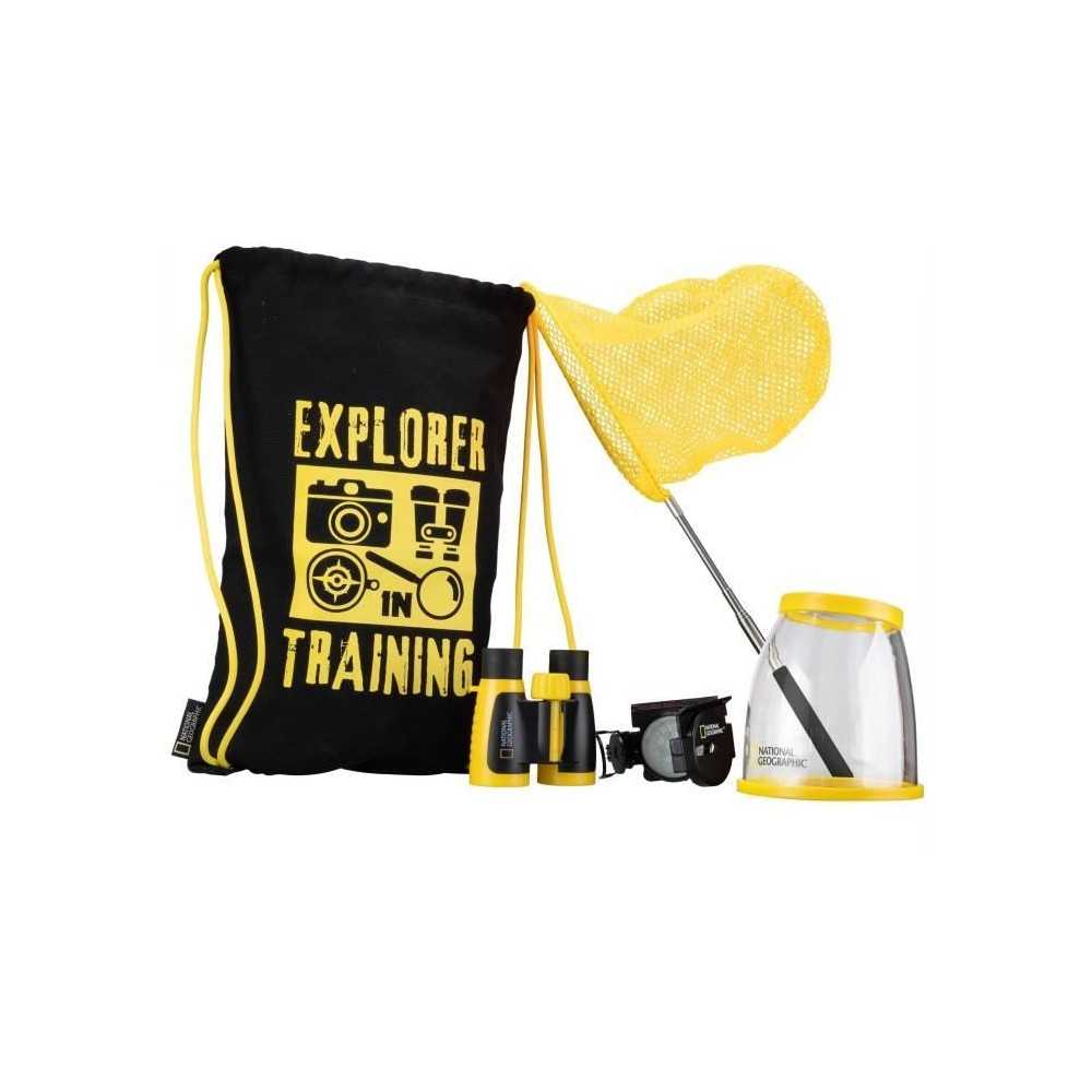 Kit de découverte outdoor - NATIONAL GEOGRAPHIC - Jumelles 3x30 gobel