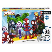 Puzzle Spidey et ses amis 45 pieces - Dessins animés et BD - NATHAN -