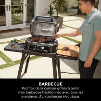 Barbecue électrique avec fumoir et thermosonde - NINJA - Woodfire Pro