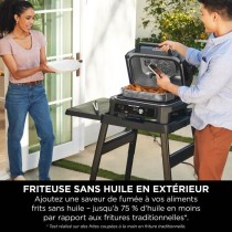 Barbecue électrique avec fumoir et thermosonde - NINJA - Woodfire Pro