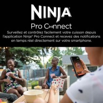 Barbecue électrique avec fumoir et thermosonde - NINJA - Woodfire Pro