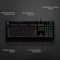 Clavier gamer filaire - LOGITECH G - G213 Prodigy - USB - AZERTY - Noi