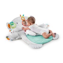 BRIGHT STARTS Tapis d'éveil Ours Polaire Tummy Time Prop & Play™