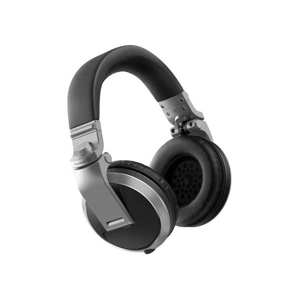 Casque DJ filaire - PIONEER DJ - HDJ X5 - Argent