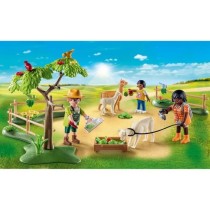 PLAYMOBIL 71251 Enclos a alpagas et randonneurs, Country La Ferme, 56