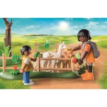 PLAYMOBIL 71251 Enclos a alpagas et randonneurs, Country La Ferme, 56