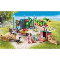 PLAYMOBIL 71510 Poulailler et jardin, My Life, 77 pieces, Des 4 ans