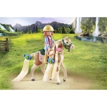 PLAYMOBIL 71639 Ellie avec cheval, Horses of Waterfall, 33 pieces, Des