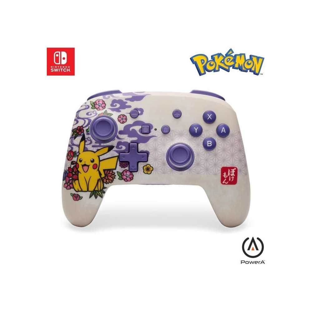 Manette sans fil - POWER A - Nintendo Switch - Pikachu Blossom