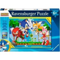 Puzzle 100 pieces XXL Sonic, Knuckles, Sonic, Tails et Amy / Sonic, De